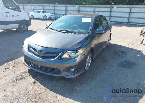 2011 Toyota Corolla S из США, поврежденный, VIN 2T1BU4EE2BC538927